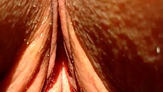 Maturemons Sexy Mature Shows Humongous Soaking Wet Meaty Cunt Flaps In Slow Motion