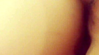 Intense Pullout Before Cumming in Naughty Webcam Model