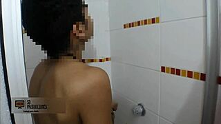 sexy stepsister fucked in shower