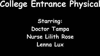 Lenna Lux Gets Gyno Exam Caught On Spy Cam From Doctor Tampa Girlsgonegyno Tampa University Physical Reup