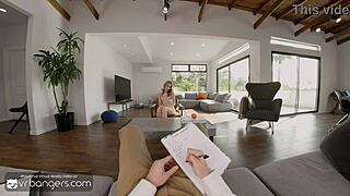 Vr bangers horny nympho anya olsen fucked on table at sexologist in hd