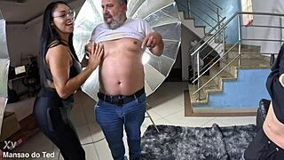 Isa Moura Fucks Bruno in Ted's Mansion