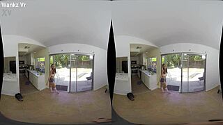 Babysitter bonus? Carolina Sweets in POV with big cock