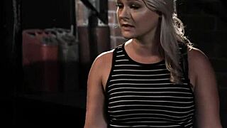 blonde milf stepmom moans, 'fuck me submissive, kinky stepson'