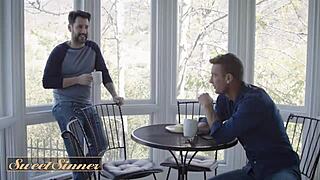 Sweet sinner - hot couple lick and fuck in all positions on bed 😍