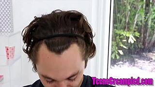 this creampie hungry teen 18+ager is all about getting filled up deep inside her pussy, craving that hardcore fucking pov style