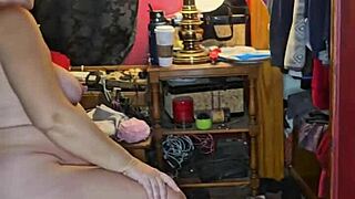 i see this 9 months pregnant milf sucking cock, her belly swollen and eager.