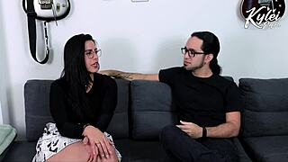 my first porn casting with kylei ellish and william vegas rough riding.
