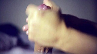 I gave a massage handjob leading to cumshot