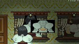 In the HOUSE OF L GALLERY, big tits get creampied and cum in mouth