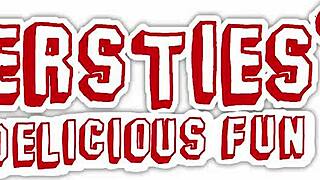 hard german lesbian strap-on plunges deep into eager amateur pussy