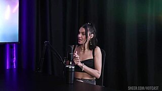 Deborah and vitoria's hot cast moments with sheer red lingerie