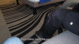 Young French Blonde Returns to Fuck More Intensely for the Second Time with Big Black Cock