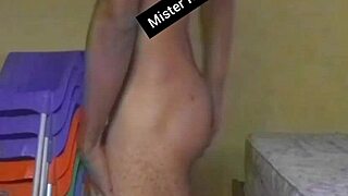 Lonely African Man Dances Naked and Touches Himself Afterward