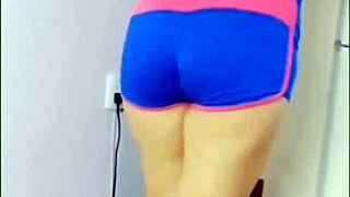 The neighbor couldn't resist fucking Chava after seeing her in those tiny shorts