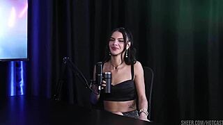 Deborah and vitoria's hot cast moments with sheer red lingerie