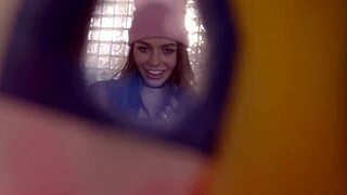 pervy stepbro gets stepsis and her hot friend on easter alex blake lily adams