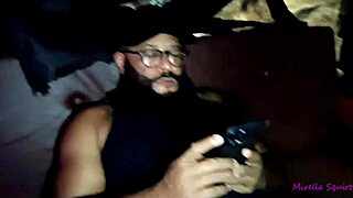 couldn't resist and gave in to the black guy in front of everyone