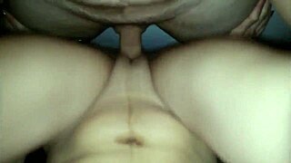 Old Wife Enjoys New Year Creampie in Amateur Cuckold Scenario with Husband