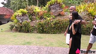 two naughty nymphs feel so horny at the party