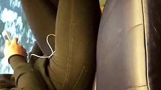 A voyeuristic recording captures a teen's routine on October 4, 2017.