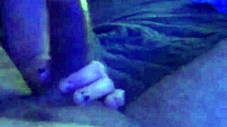 Small cute chick swallows dick