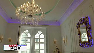 dean and his big cock fuck cute babe in mmf threesome with riding and doggystyle.