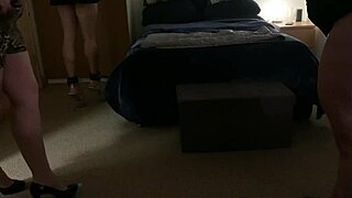 Double Domme Involves Sissified Binding and Milking