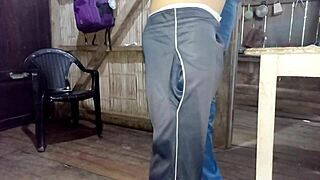 Brunette Stepsister Sends Homemade Porn To Boyfriend, Causes Erection, Leads To Standing Fuck