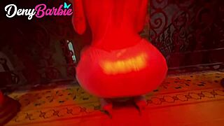 Chubby coworker provoked into intense fucking by teasing colleague.