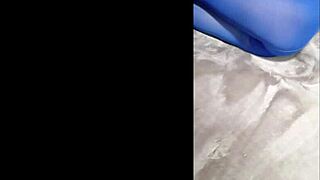 Sexy laura in heels waits to be fucked in pantyhose lingerie