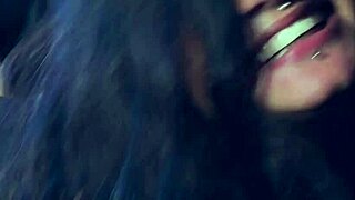 pretty redhead latina sucks brunette's toes in pov domination with choking and gagging