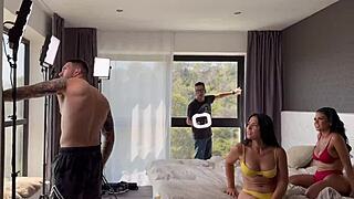 Bold BTS Foursome With Kesha Ortega Nuria Millan Josy Black Raul Bud Julio Rocco