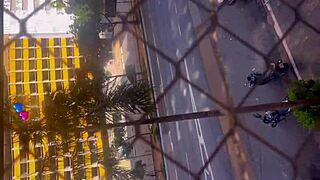 aninha maid couldn't handle whole cock in tiny pussy, toy in ass to open for my cock to fill with cum!