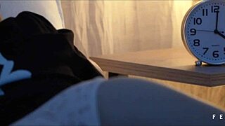 Dread Hot E Emme White Enjoying Intimate Moments on Bed Fever