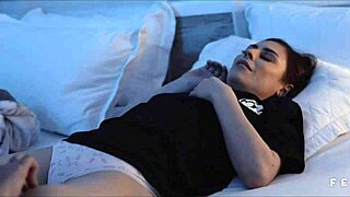 Dread Hot E Emme White Enjoying Intimate Moments on Bed Fever