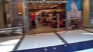 raunchy amateur girlfriend vid with blonde fucked in toilet?