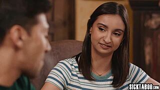 Horny Huge Tits Teen Hailey Rose Saves Job With Dirty Skills