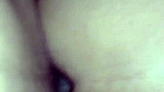 Her First Anal Video with Rough Ass Fucking and Creampie