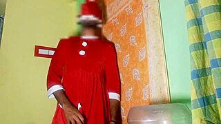 special christmas 2022 hot bengali girl in clear hindi talking