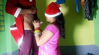 special christmas 2022 hot bengali girl in clear hindi talking