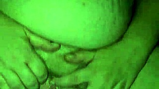 amateur milf achieves quick orgasm in specific sex scene. her ass is fucked hard and she squirts