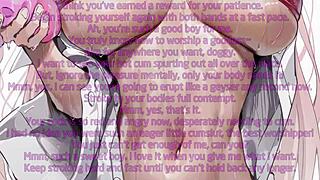 in the name of my huge boobs, endure post-orgasm torture - goddess denial asmr boob worship