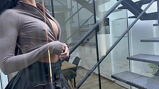 Latina Chick Lilly Cleans And Gets Her Latin Big Ass Fucked