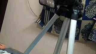 A Hindi sex story video call where Jiya Bhabhi squirts