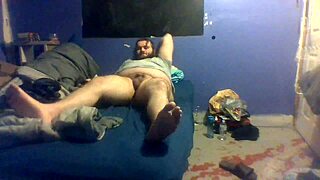 Zdshit jerks off alone