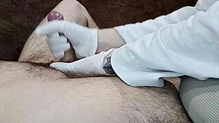 this private clinic offers sperm donation help with teen nurse handjobs and cum