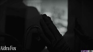 In the early morning, Aidra Fox engages in deepthroat blowjobs and doggystyle fucking with petite skinny girl.