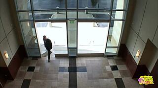 Testing Virtual Reality Watching Busty Lesbian Blonde And Brunette Using Sex Toys