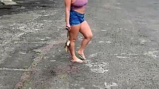 Street Blowjob For Hot Boy On The Street